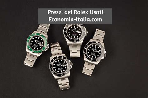 acauistre rolex seconda mano|prezzo rolex.